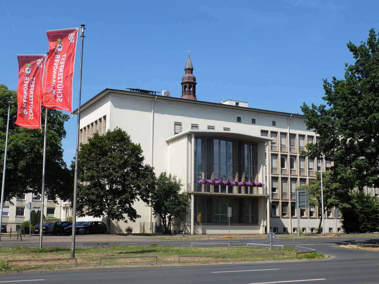 Außenansischt des Das Niedersächsischen Ministeriums für Ernährung, Landwirtschaft und Verbraucherschutz in Hannover