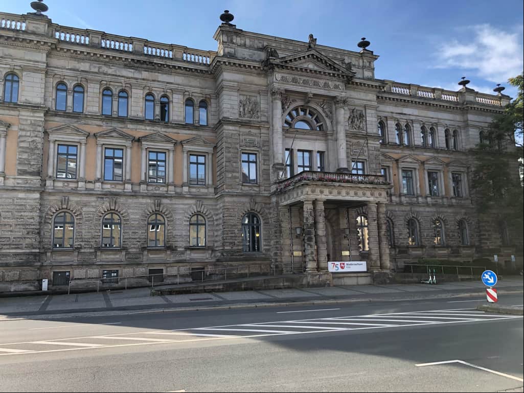 Finanzministerium Außenansicht des Niedersächsischen Finanzministeriums