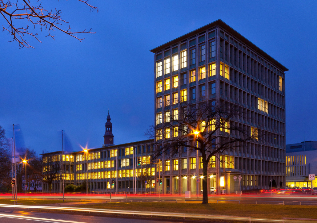 Außenansicht des Ministeriums für Wissenschaft und Kultur
